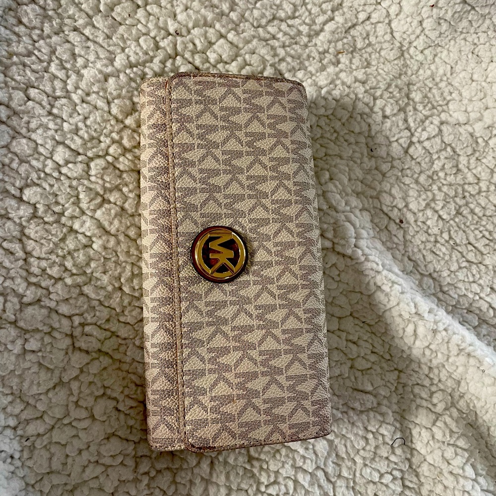 Michael Kors Monogram Clutch
